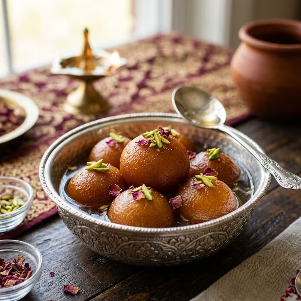 Halwai-Style Soft Gulab Jamun — Guilt-Free & Melt-in-Mouth! 🍯✨